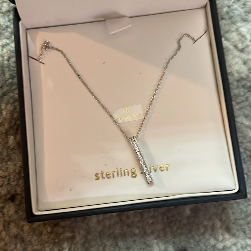 Stella Picciotto Verona Sterling Silver 18” Necklace Jewelery Chain